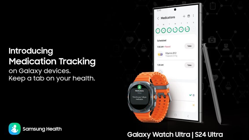 Samsung Health Medications feature to keep tracking of medicines