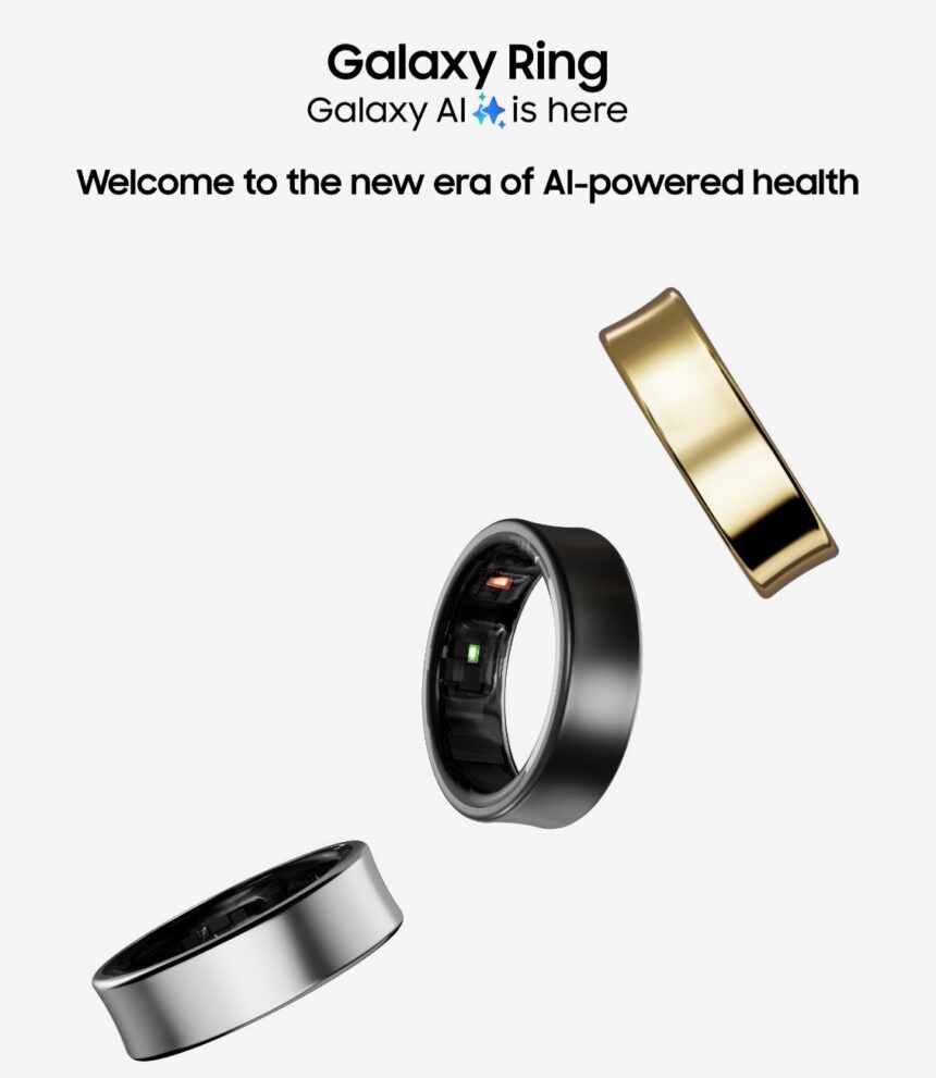 Samsung health-focused Galaxy Ring now open in India