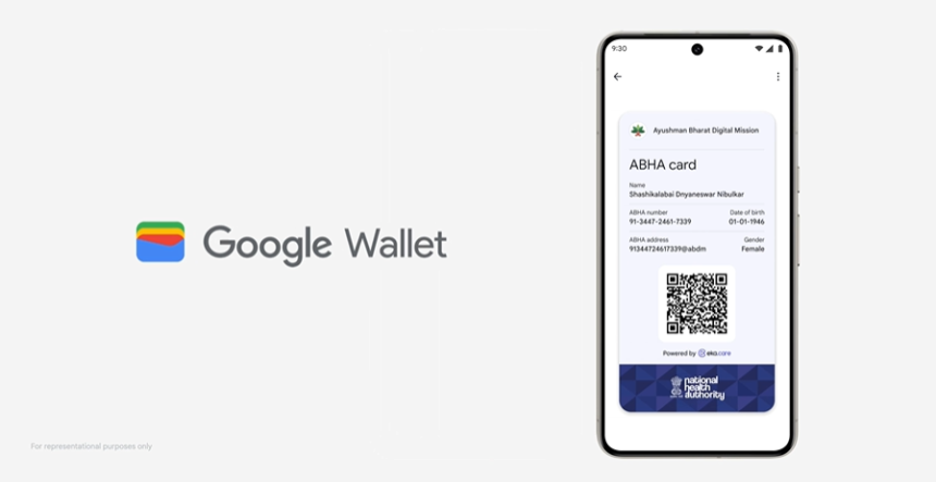 Abha card on Wallet app